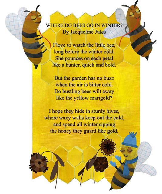 Where do bees go in the winter?